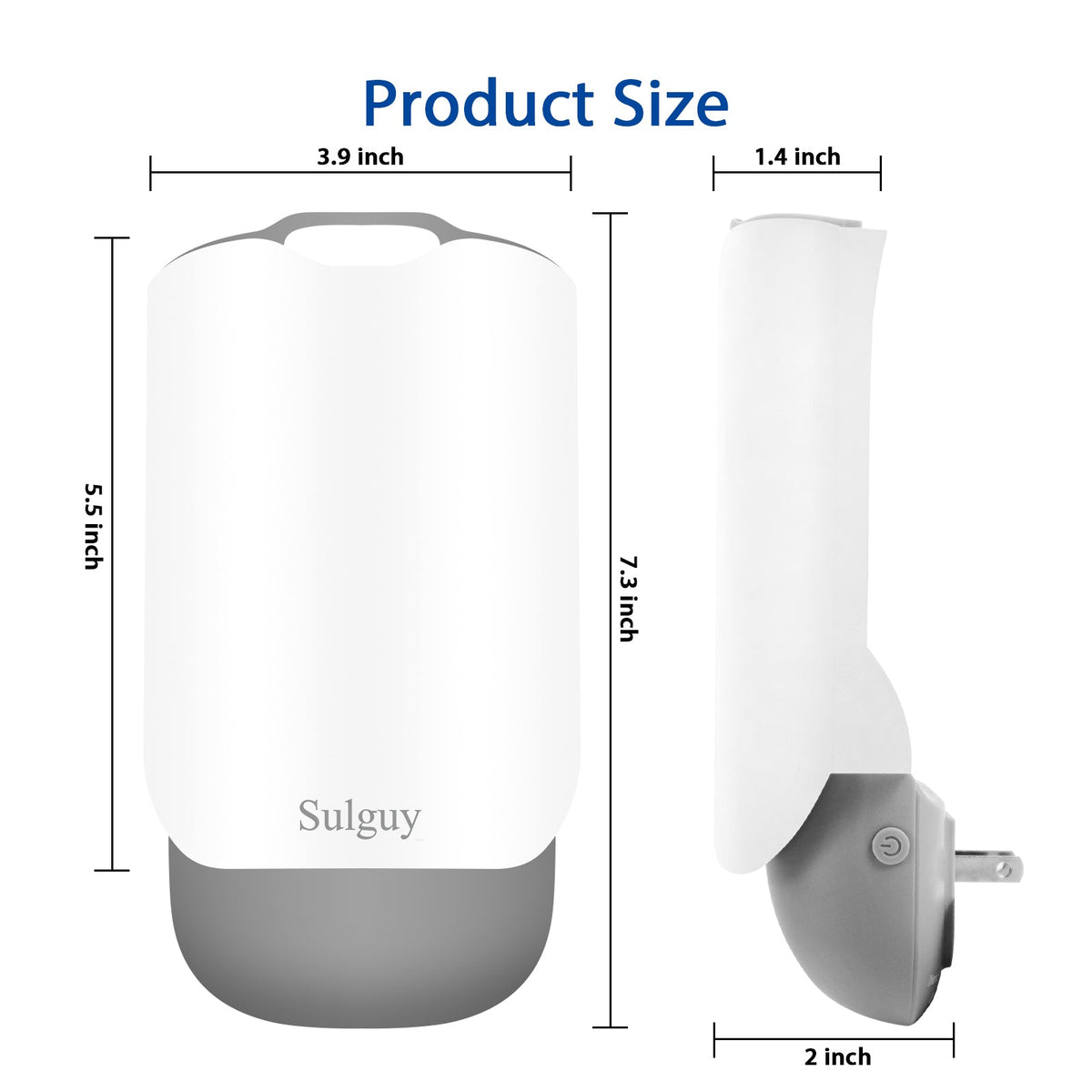 Sulguy UV & Blue Light Mosquito Trap | Indoor Insect & Fruit Fly Killer - Sulguy
